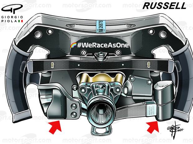 Formel-1-Technik: Das neue Mercedes-Lenkrad von George Russell
