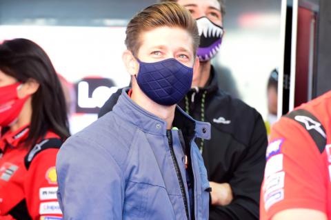 Casey Stoner: No edge of the track in MotoGP. No limit.