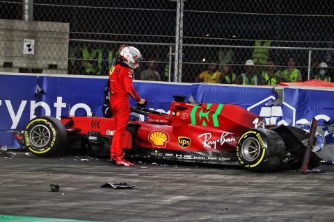 Leclerc given all-clear after 150mph crash in Jeddah F1 practice