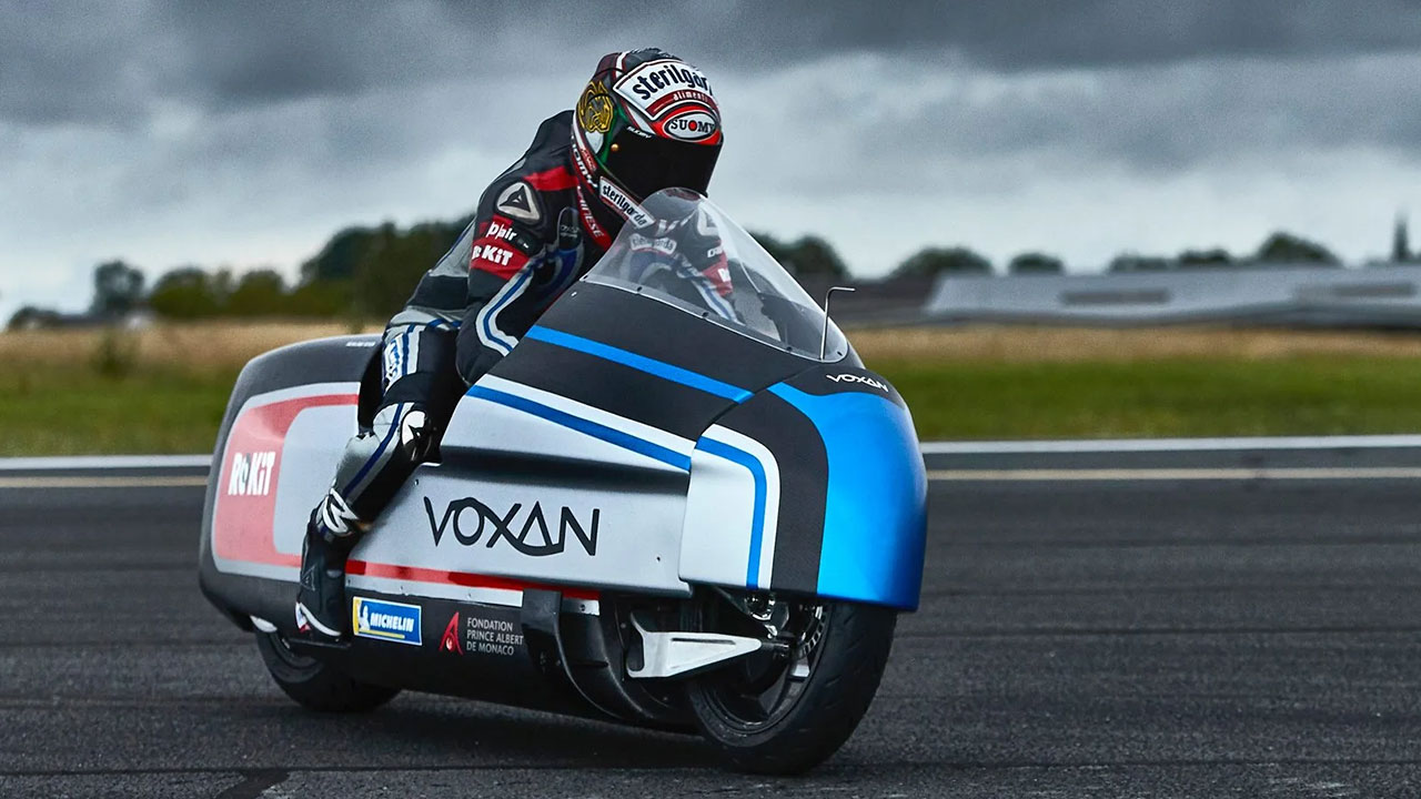 Voxan Wattman elektrikli motosiklet, ulaştığı hız ile yeni rekorlar kırdı
