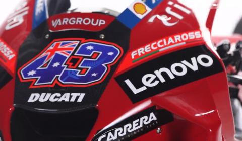 Ducati releases sneak peek of 2022 MotoGP race livery