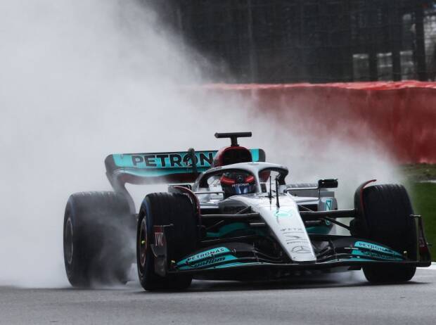 Mercedes-Shakedown in Silverstone: Russell fährt W13 vor Hamilton