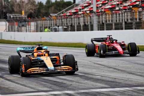 2022 F1 pre-season testing, Barcelona – Combined results