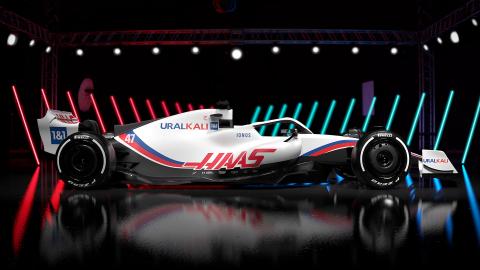 Haas kick-off F1 launch season with 2022 livery reveal