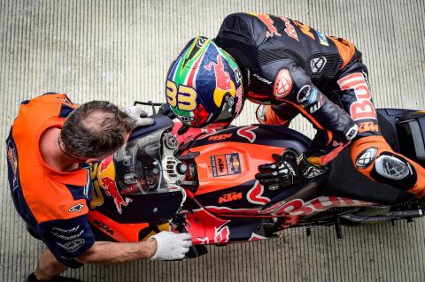 Brad Binder in 'a much happier place with my bike'
