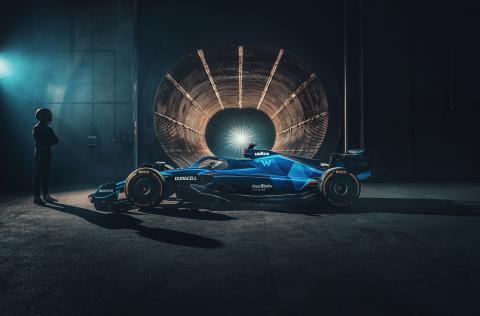 Williams unveils FW44 F1 car with revised livery for 2022