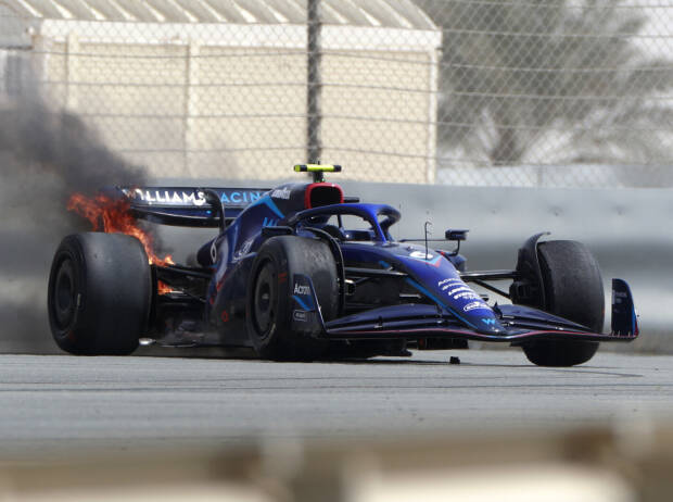 Formula 1-Test Bahrain: Vettel-Defekt, Williams-Explosion & rosa Bestzeit