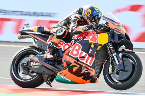 Brad Binder: Ideal line 'super-small', passing 'sketchy'