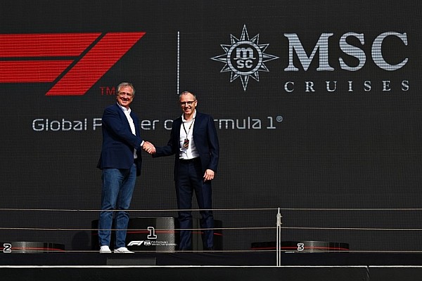 Formula 1, 2022 sezonu öncesinde MSC Cruises ile ortaklık anlaşması imzaladı