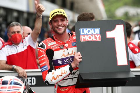 Moto2 Indonesia: Maiden pole for British star Jake Dixon, Lowes third