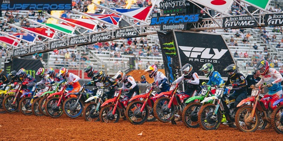 2022 AMA Supercross Round 14 Atlanta Tekrar izle