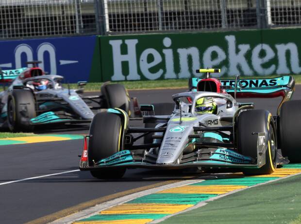 Lewis Hamilton hinter Russell: Es war keine Teamorder