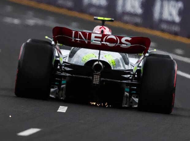 Sensoren nur an Hamiltons Mercedes: Ein Gewichtsnachteil?