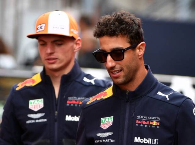Teamchef Horner: Ricciardo ist vor Verstappen geflüchtet