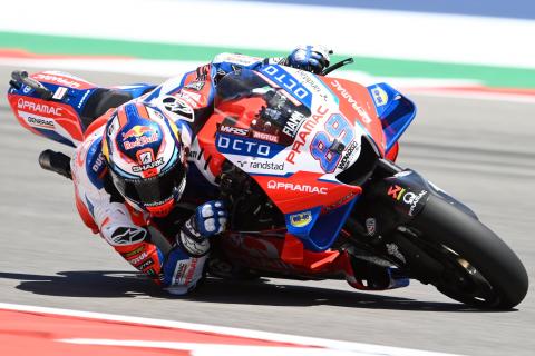 Martin claims pole in Ducati rout, Quartararo suffers rare crash