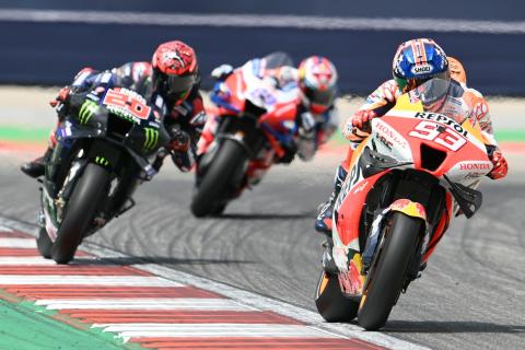 Marquez's last to 6th charge: 'I saw an alarm, the bike was crazy!'