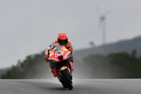 Marc Marquez leads Repsol Honda 1-2, Ducati endure crash-heavy day