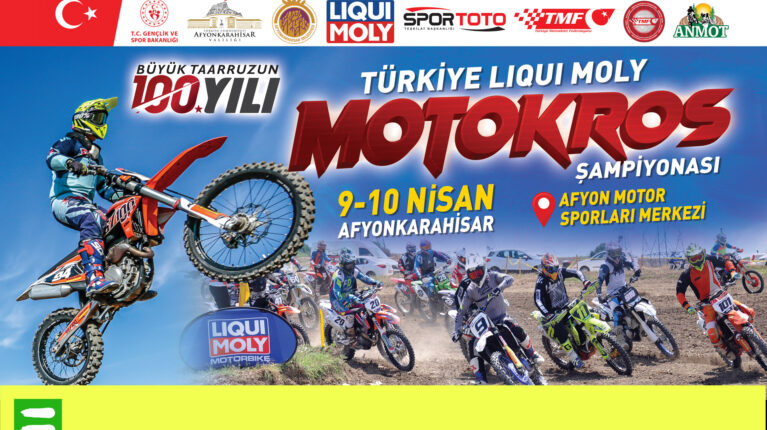 Türkiye LIQUI MOLY Motokros Şampiyonası Afyon’da