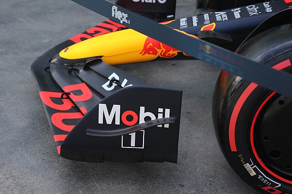 Red Bull RB18 ön kanat güncellemesi