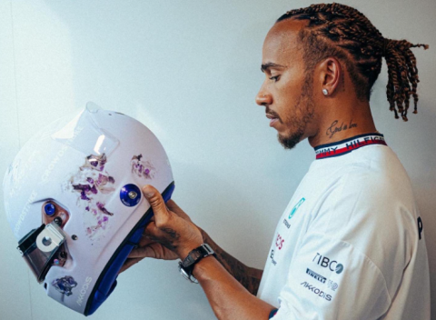 'Inspired by my favourite crystal' – Hamilton reveals new F1 helmet for Monaco