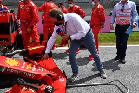 Martin Brundle’s hilarious grid walk – mistaken identity & blanked by Becks