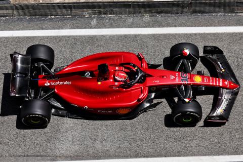 Leclerc heads Ferrari 1-2 in opening practice for Spanish GP