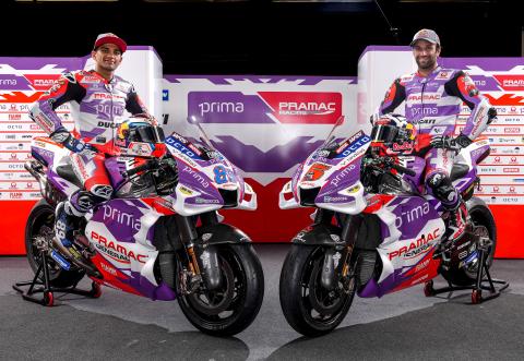 Purple haze: Pramac Ducati unveils new MotoGP livery