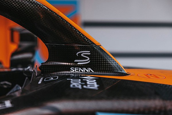 McLaren, aracının halosunda Senna’nın logosunu ve adını taşıyacak