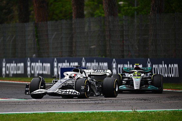 Mercedes, Imola’da Hamilton’ın Gasly’nin arkasında kalma nedenini açıkladı