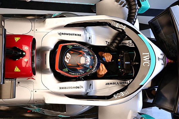 Mercedes, W13’ü Russell ile Paul Ricard’da piste çıkardı!