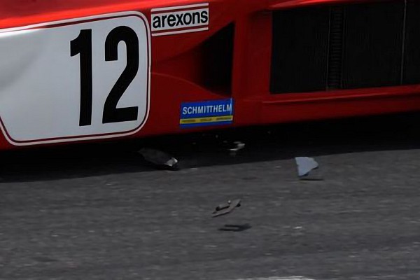 Kazadan hemen önce Leclerc’in fren diski parçalanmış