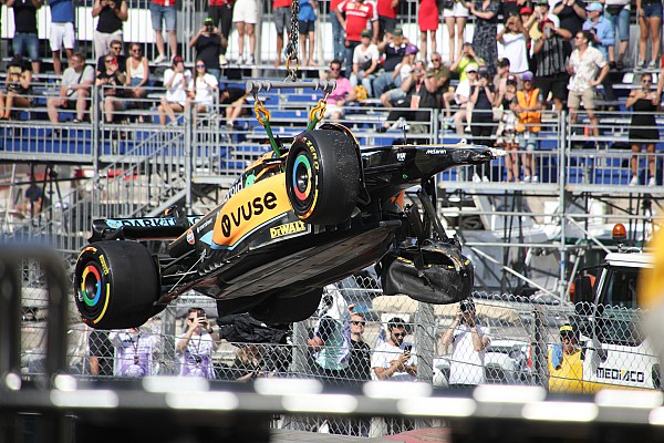 Ricciardo, ikinci antrenmanda “ayarlarda fazla ileri gittiği” için kaza yapmış