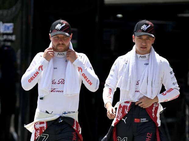 Zhou über Bottas: “Es ist schwierig, mit seiner Leistung mitzuhalten”