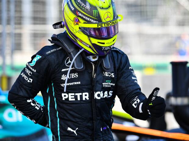 Baku: Warum Lewis Hamilton im Cockpit plötzlich kalt wurde
