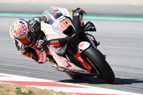 Nakagami ‘expected a bit more’ from Marquez swingarm test