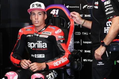 ‘I’m sorry’ – Aleix Espargaro explains nightmare early-finish error