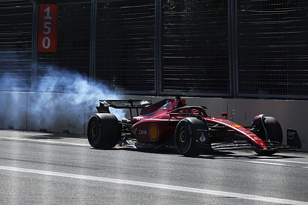 Leclerc’in içten yanmalı motoru ve turbosu, Bakü’deki olayda hasar gördü