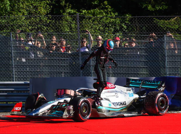 Mercedes-Debakel im Qualifying: Hamilton und Russell crashen in Q3