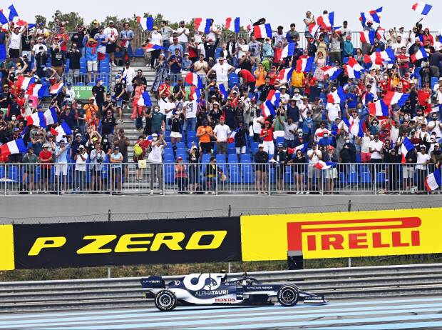 Eigene Tribüne für Fans von Pierre Gasly in Le Castellet