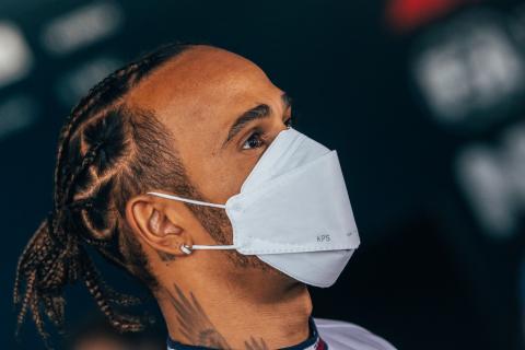 Why Hamilton is wearing a Covid mask again at F1 races