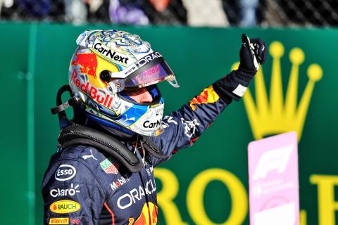 Verstappen snatches Austria sprint pole as Hamilton and Russell crash