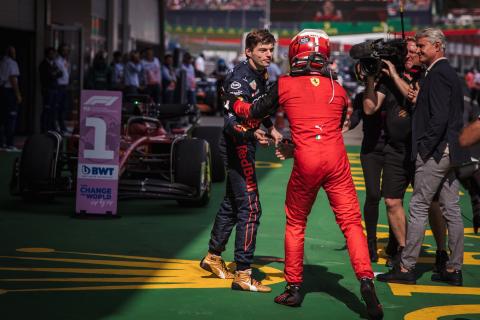 Leclerc, Verstappen and Hamilton given suspended fine for parce ferme breach