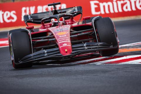 Leclerc leads Norris in second Hungarian GP practice
