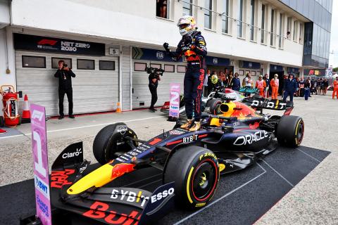 Verstappen spins and wins in Hungary after Ferrari nightmare