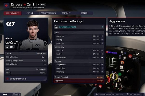 Formula 1 Manager 2022’nin sürücü puanları belli oldu