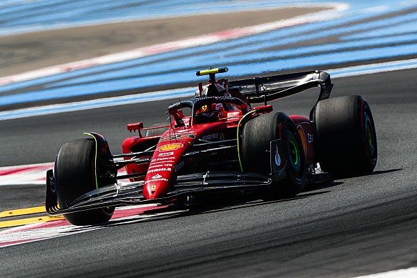 Fransa Yarış 2. antrenman: Sainz lider, Ferrari 1-2!