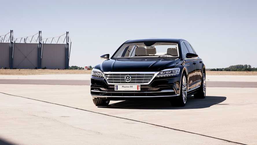 İptal edilen ikinci nesil Volkswagen Phaeton ortaya çıktı