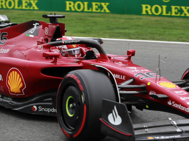 Leclerc: Ferraris Reifenfehler in Q3 “keine große Sache”