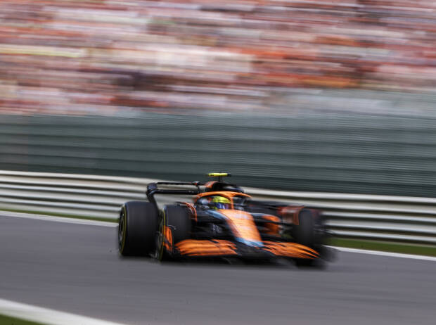 Lando Norris: McLaren-Performance mit offenem DRS “schockierend”