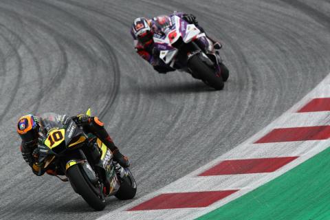 Luca Marini claims MotoGP best, ‘podium pace but…’